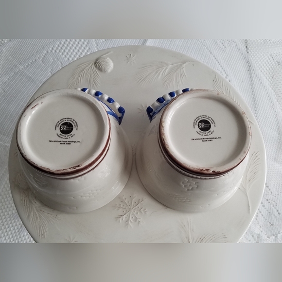 Set of 2 Kraft Oreo Cookie Ice Cream Shoppe Collector Sundae Dessert Bowls - Picture 5 of 10